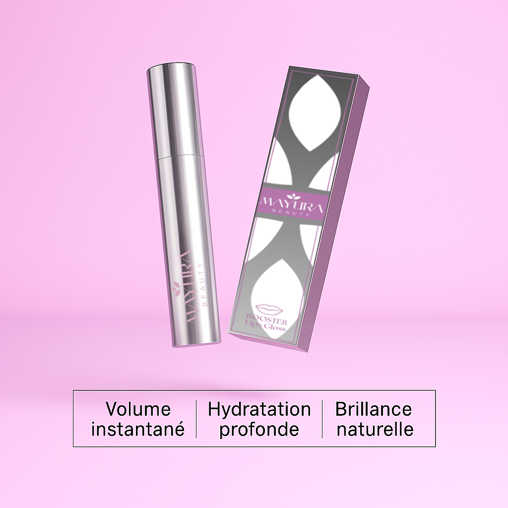 Booster lip gloss