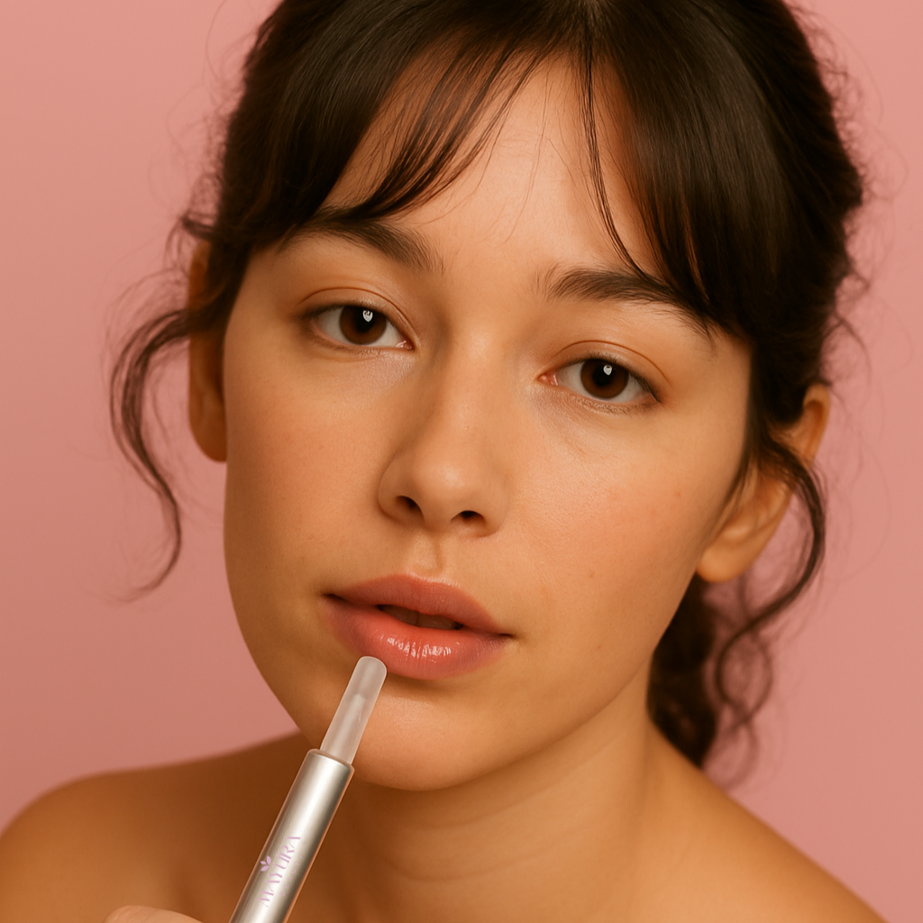 Booster lip gloss